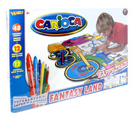 Набор детский для рисования "Carioca happy train" (73 пр.)