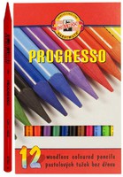 Карандаши цветные "Progresso" (12 цв.)