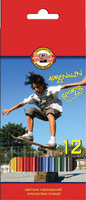 Карандаши цветные "Sport Extreem" (12 цв.)