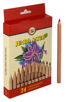 Карандаши цветные "Jumbo natur" (24 цв.)