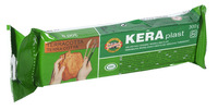 Масса для лепки и моделирования "Keraplast" (застывающая, 300 г, коричневая)