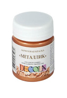 Акриловая краска "Decola" (бронза метал., 50мл)