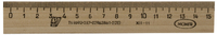 Линейка, 15 см (деревянная)