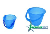 Детское морское ведерко (прозрачное, большое)