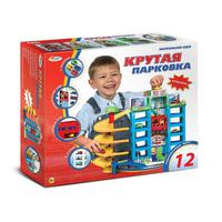 Гараж детский "Играем Вместе" 6 уровней с машинками и аксессуарами