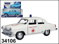 Машинка Волга ГАЗ-31105 "Скорая помощь"