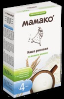 Мамако каша рисовая на козьем молоке с 4-х месяцев (200 г)