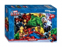 Пазл детский  MARVEL 104 элемента "Герои Marvel"