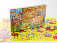 Игра настольная  "Курочка Ряба"+6 раскрасок