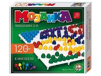 Дет. Дет. мозайка 120 фишек 6 цв.