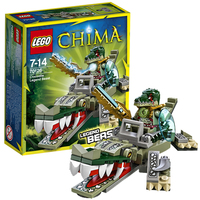 Конструктор детский Legends of Chima (Легенды Чимы) "Легендарные звери: Крокодил" 70126