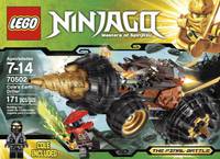 Конструктор детский Ninjago (Ниндзяго) "Земляной бур Коула" 70502