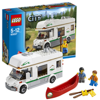 Конструктор детский City (Сити) "Дом на колёсах" 60057