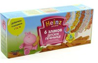 Детское печеньице 6 злаков 180 гр.