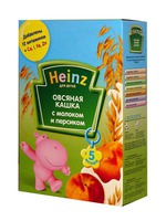 Каша Овсяная с молоком и персиком 250 гр.