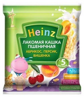 Каша сашет 30 г Лакомая пшеничная абрикос, персик, вишенка