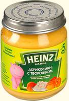Пюре Абрикосики с творожком 120 гр.