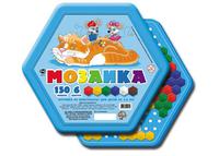 Дет. Шестигранная мозаика 150 фишек 6 цв.