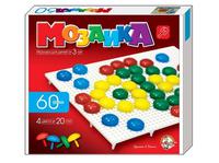 Дет. Дет. мозайка 60 фишек 4 цв.