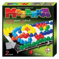 Дет. Дет. мозайка 120 фишек 2 поля 6 цв.
