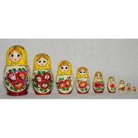 Матрешка  "Россияночка" (9 кукол)