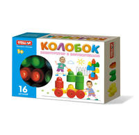 Детский Конструктор детский колобок 16 дет. в коробке