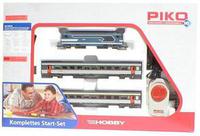 Набор стартовый BB 67000 с двумя пассажирскими вагонами, аналоговый, Piko 1:87 (59010)