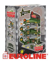 Дет. игра "Военный гараж", ТМ EUROLINE
