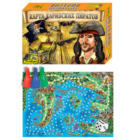 Игра настольная  "Карта карибских пиратов"