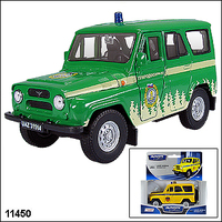Дет. коллекционная машинка УАЗ-31514 "Лесоохрана"
