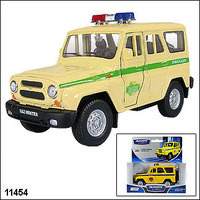 Дет. коллекционная машинка UAZ HUNTER "Инкассация"