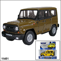 Дет. коллекционная машинка UAZ HUNTER "Гражданская"