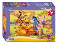 Пазл детский DISNEY 104 элемента "Винни Пух"