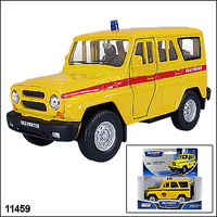 Дет. коллекционная машинка UAZ HUNTER "Аварийная"