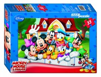 Пазл детский DISNEY 35 элементов "Микки Маус"