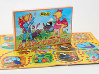 Игра настольная  "Дюймовочка" + 6 раскрасок
