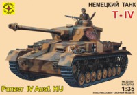 Модель сборная "Немецкий танк T-IV Ausf.H/J" 1:35