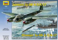 Модель сборная для склеивания Самолет  "Юнкерс 88А17/А5"