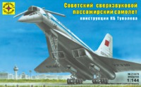 Модель сборная "Советский сверхзвуковой пассажирский самолет" 1:144