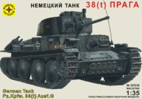 Модель сборная "Немецкий танк 38(t) "Прага" 1:35