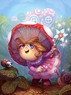 Раскраска объемная "Фея" (Цветы и магия)