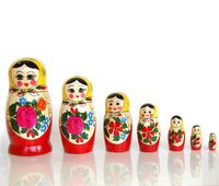 Матрешка  "Россияночка" (7 кукол)