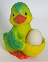 ПВХ Дет. игрушка Утка с яйцом