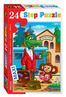 Макси пазл 24 элемента "Чебурашка"