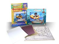 Фоторамка для выпиливания и выжигания Капитан