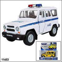 Дет. коллекционная машинка UAZ HUNTER "Милиция"