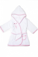 Махровый детский халатBriodery pink (2 года)